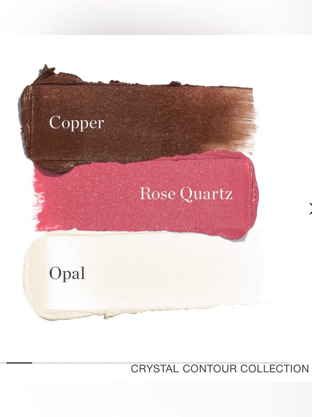 Ogee Crystal Contour Collection: Bronzer, Blush, & Highlighter Face Sticks